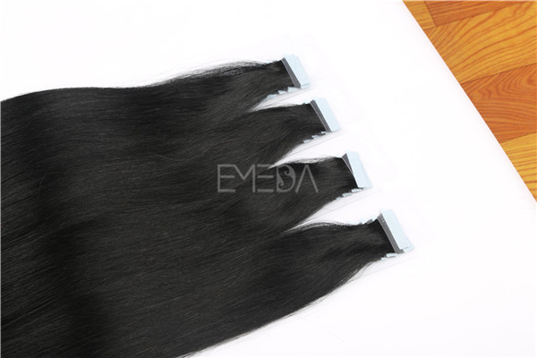 Thick Russian hair tape in hair extensions   ZJ0061